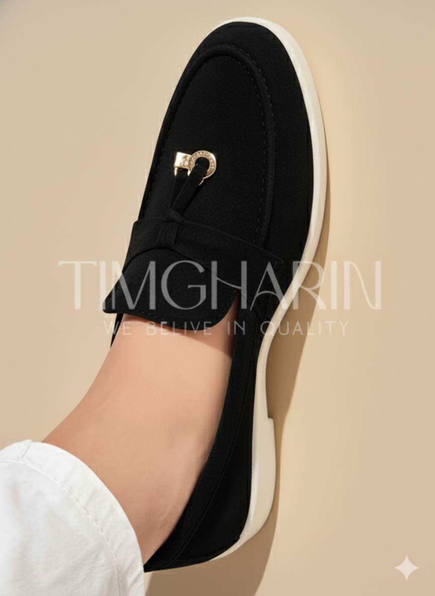 Mocassin Femme à Semelle Confort